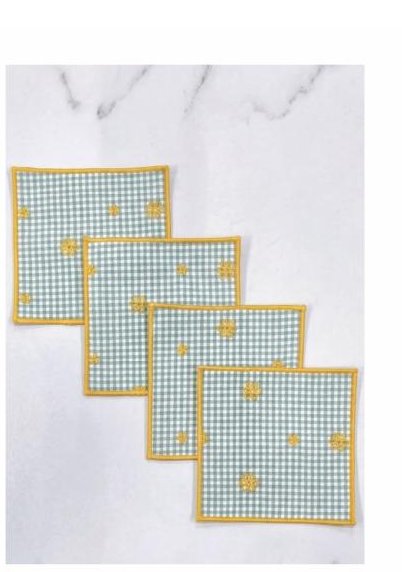 4 Placemats, 4 Coasters photo 2